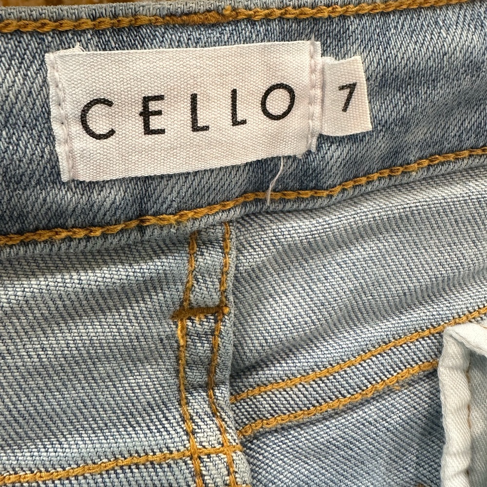 Cello Sky Blue Flare Jeans - Picture 5 of 6